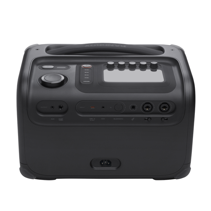 JBL BandBox Trio - Black - Portable AI-powered practice amp and speaker - Back image number null